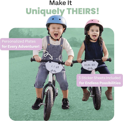 12-inch folding balance bike for children aged 2-5 years...