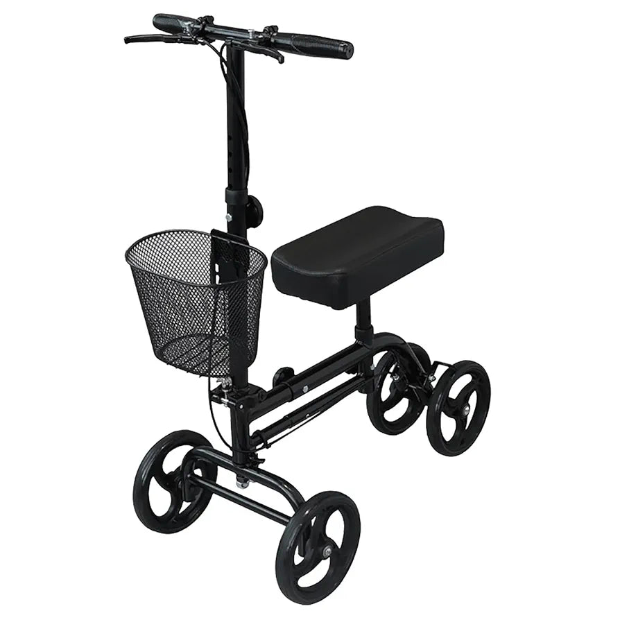 Patinete de rodilla para pie roto, patinete plegable para le...