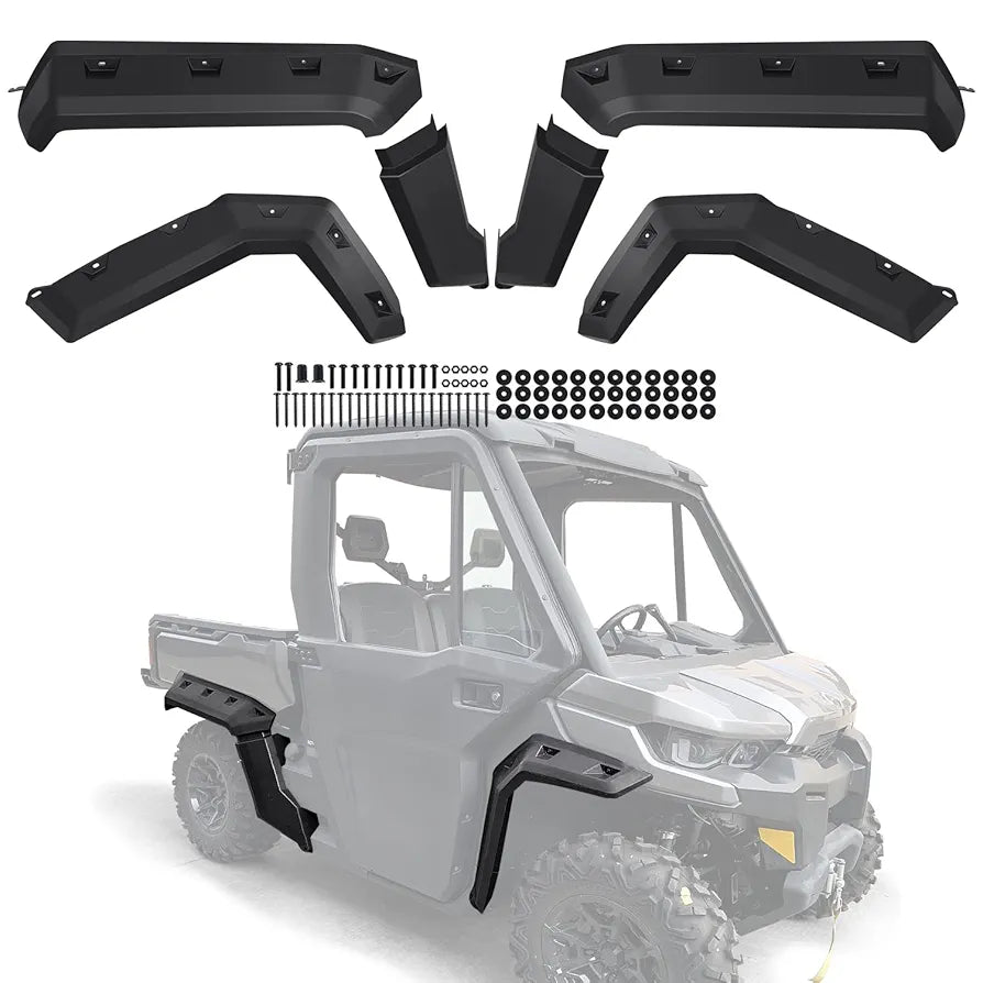 Guardabarros resistentes compatibles con Can Am Defender HD ...