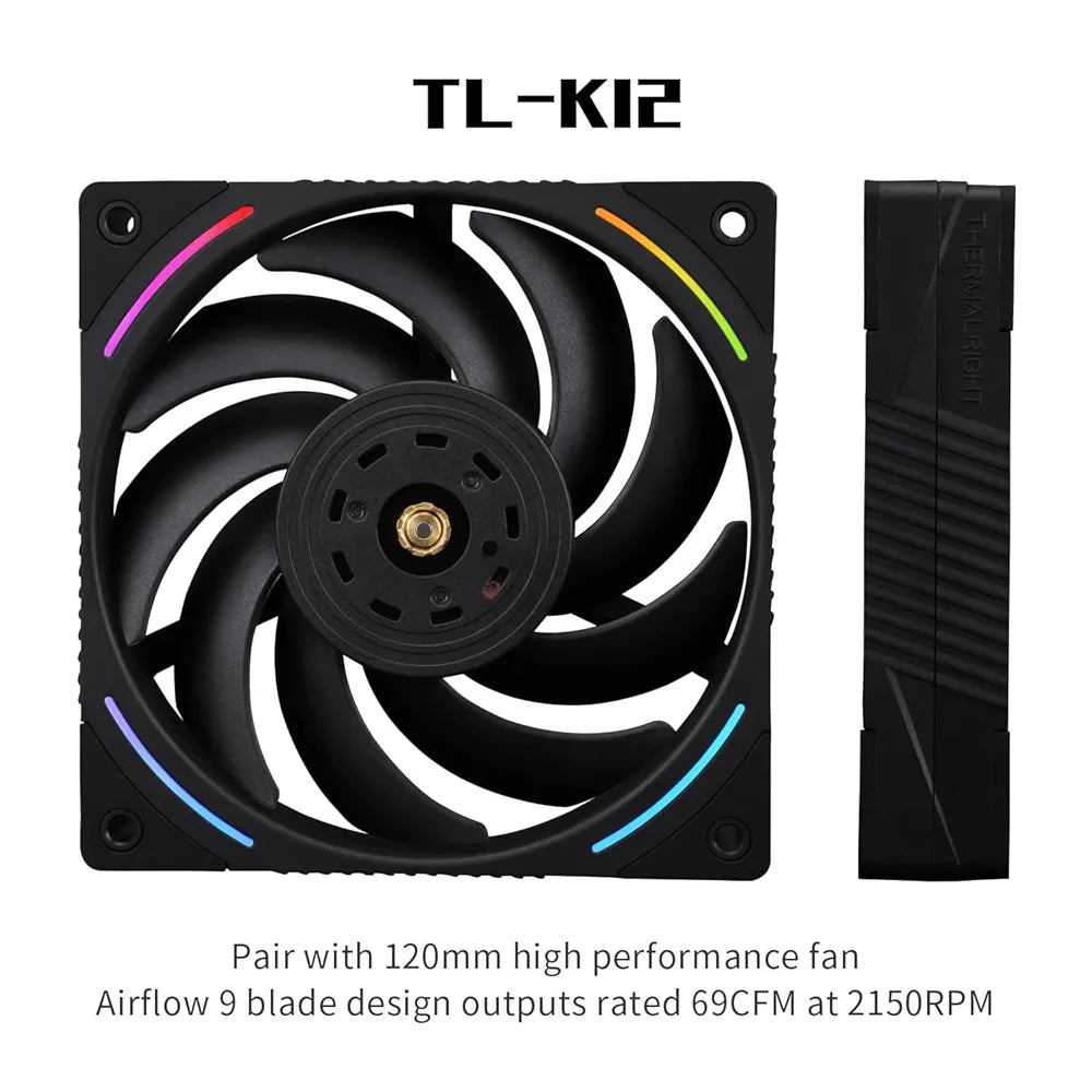 Thermalright Phantom Spirit 120 EVO - Enfriador de aire para CPU...