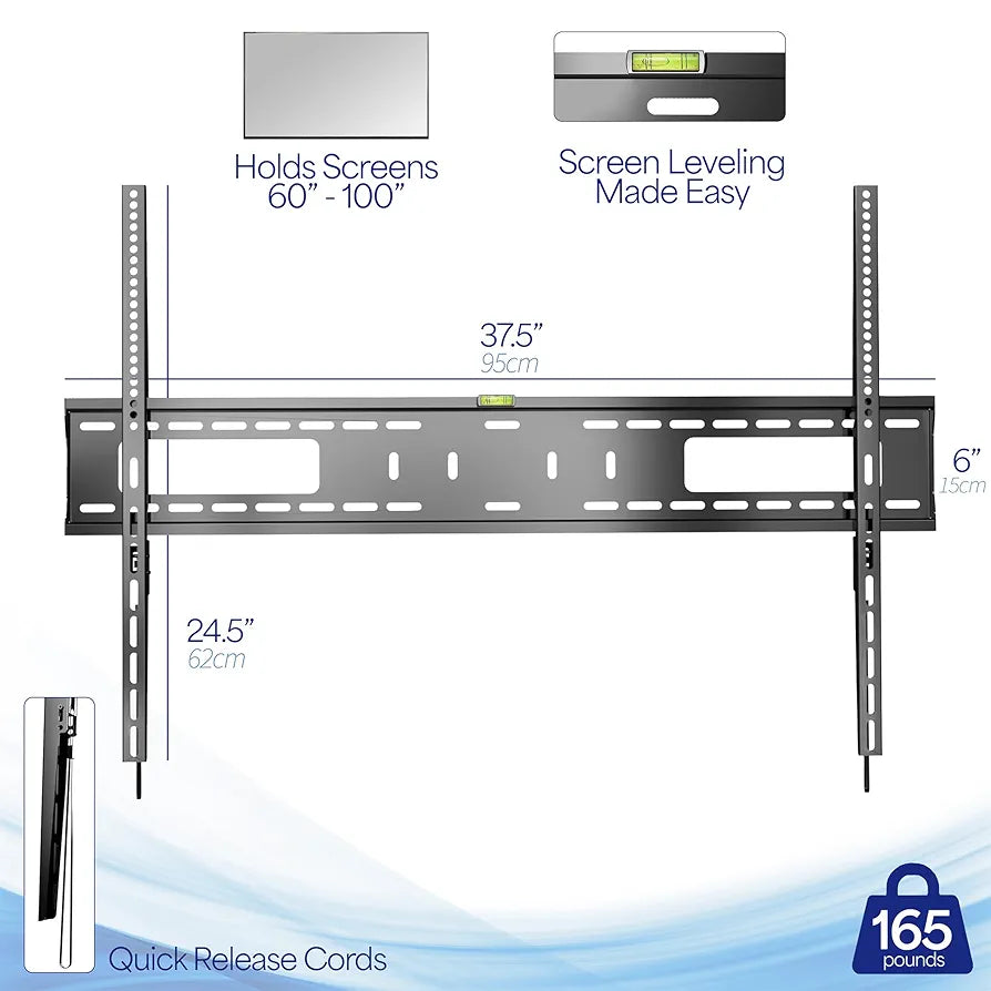 VIVO - Soporte universal de pared de alta resistencia para T...
