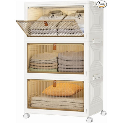 HOMIDEC Organizadores de armario y almacenamiento de 70 cuartos de gal...